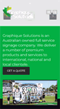 Mobile Screenshot of graphiquesolutions.com.au